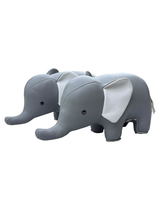 Zuny Other - ZUNY Classic Series Gray Elephant Bookends Paperweights Decor 2 Elephants